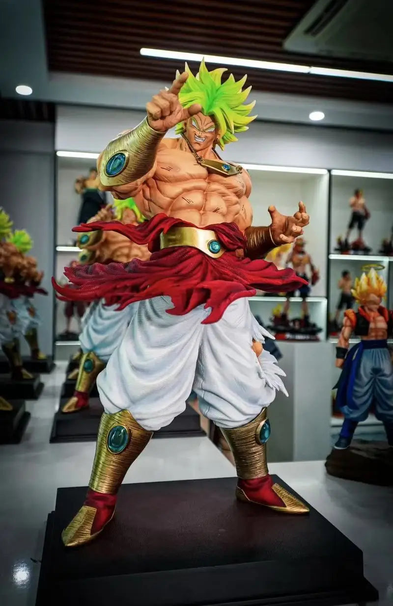 In Stock Jt Toys 50cm Dragon Ball Anime Figure Super Saiyan Broli Figures Pvc Statue Collection
