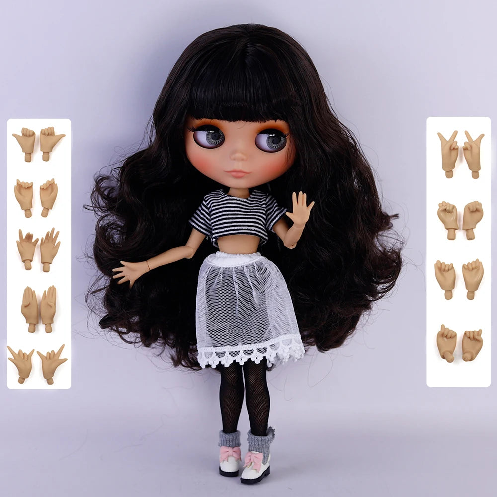 ICY DBS Blyth Doll 1/6 Joint 30cm Special Price 30 cm tan Skin Matte face Girl Doll BJD Toy Gift