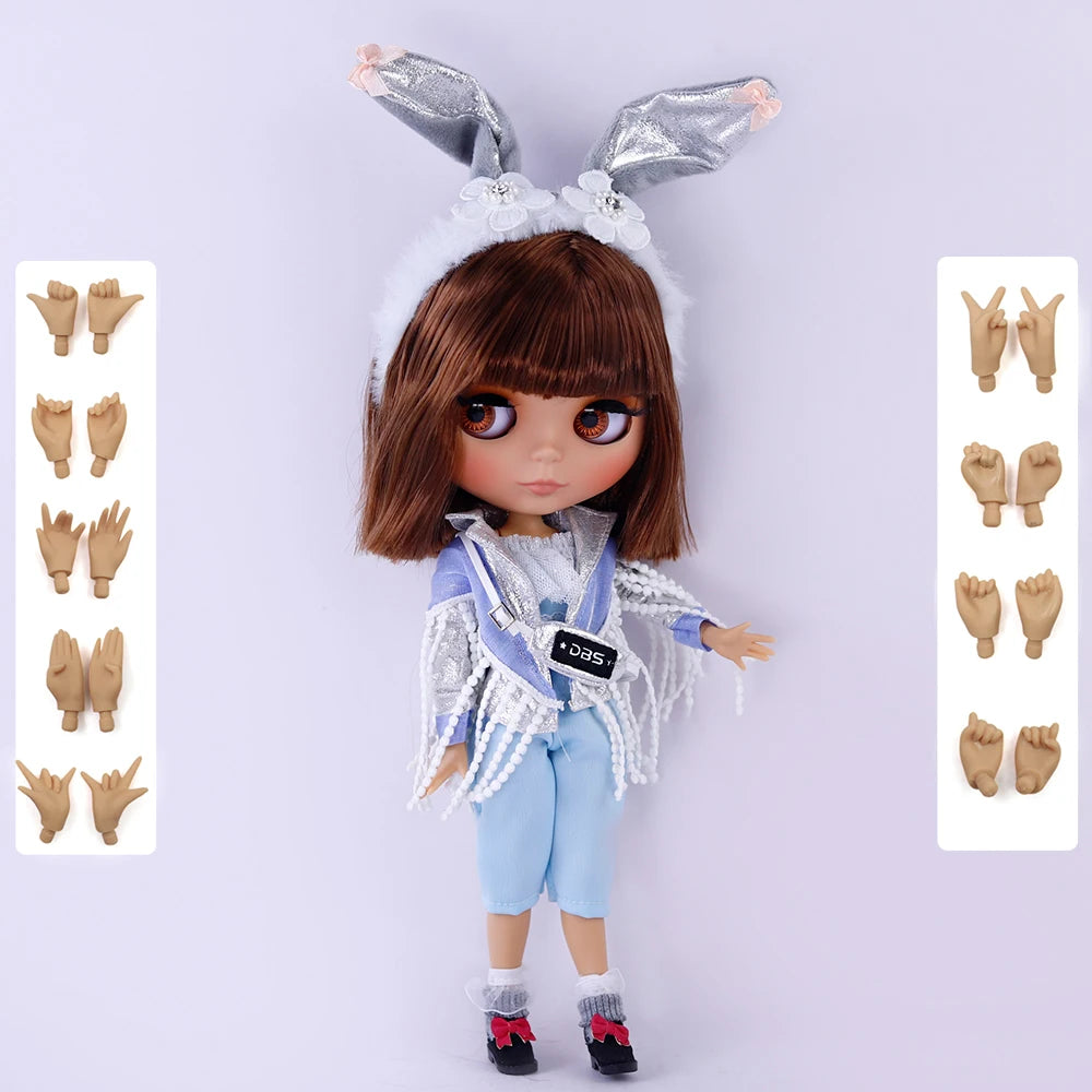ICY DBS Blyth Doll 1/6 Joint 30cm Special Price 30 cm tan Skin Matte face Girl Doll BJD Toy Gift