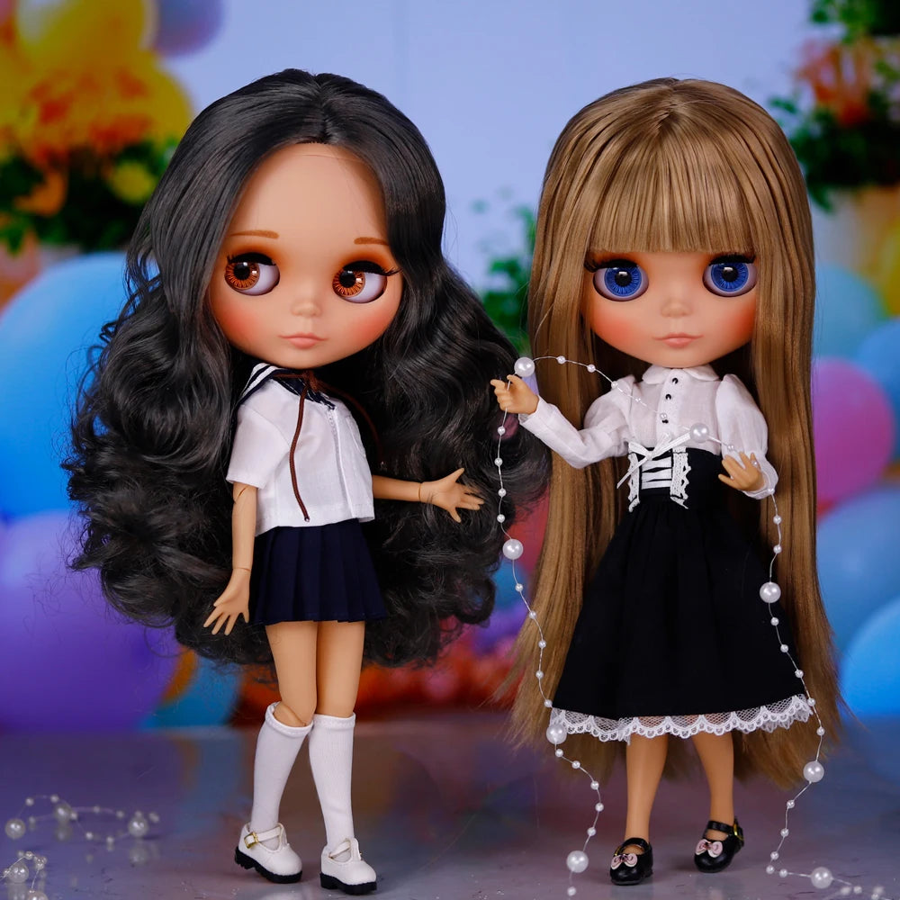 ICY DBS Blyth Doll 1/6 Joint 30cm Special Price 30 cm tan Skin Matte face Girl Doll BJD Toy Gift