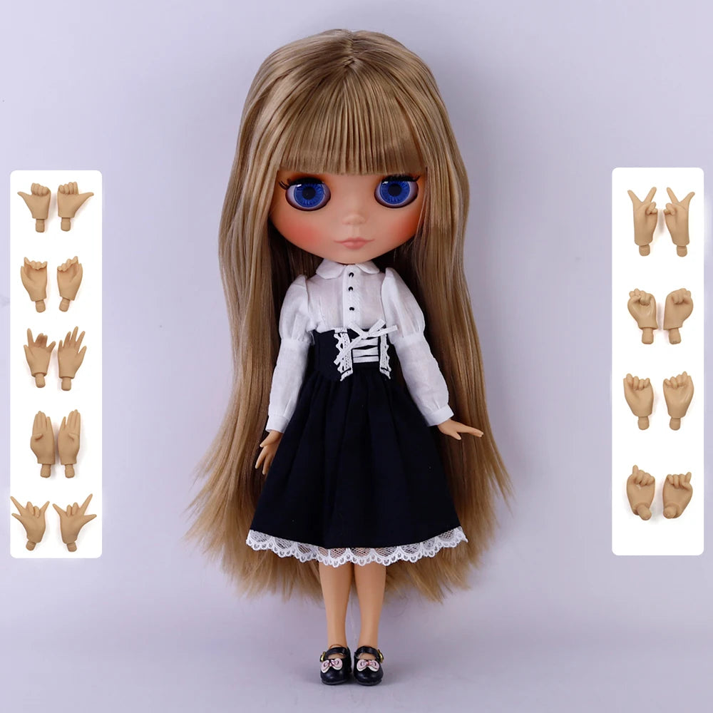 ICY DBS Blyth Doll 1/6 Joint 30cm Special Price 30 cm tan Skin Matte face Girl Doll BJD Toy Gift