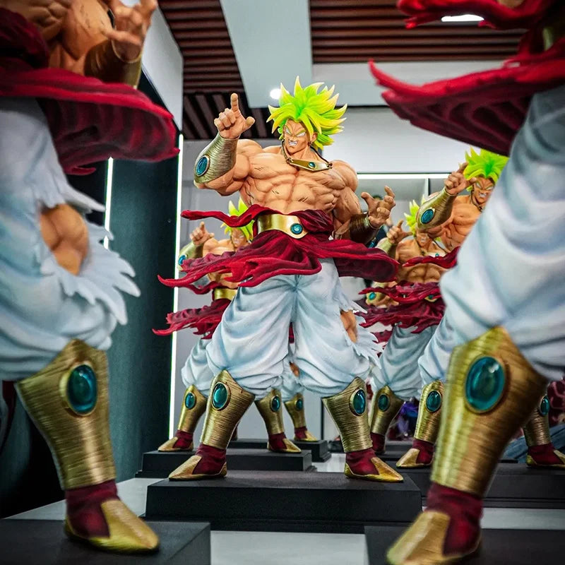 In Stock Jt Toys 50cm Dragon Ball Anime Figure Super Saiyan Broli Figures Pvc Statue Collection
