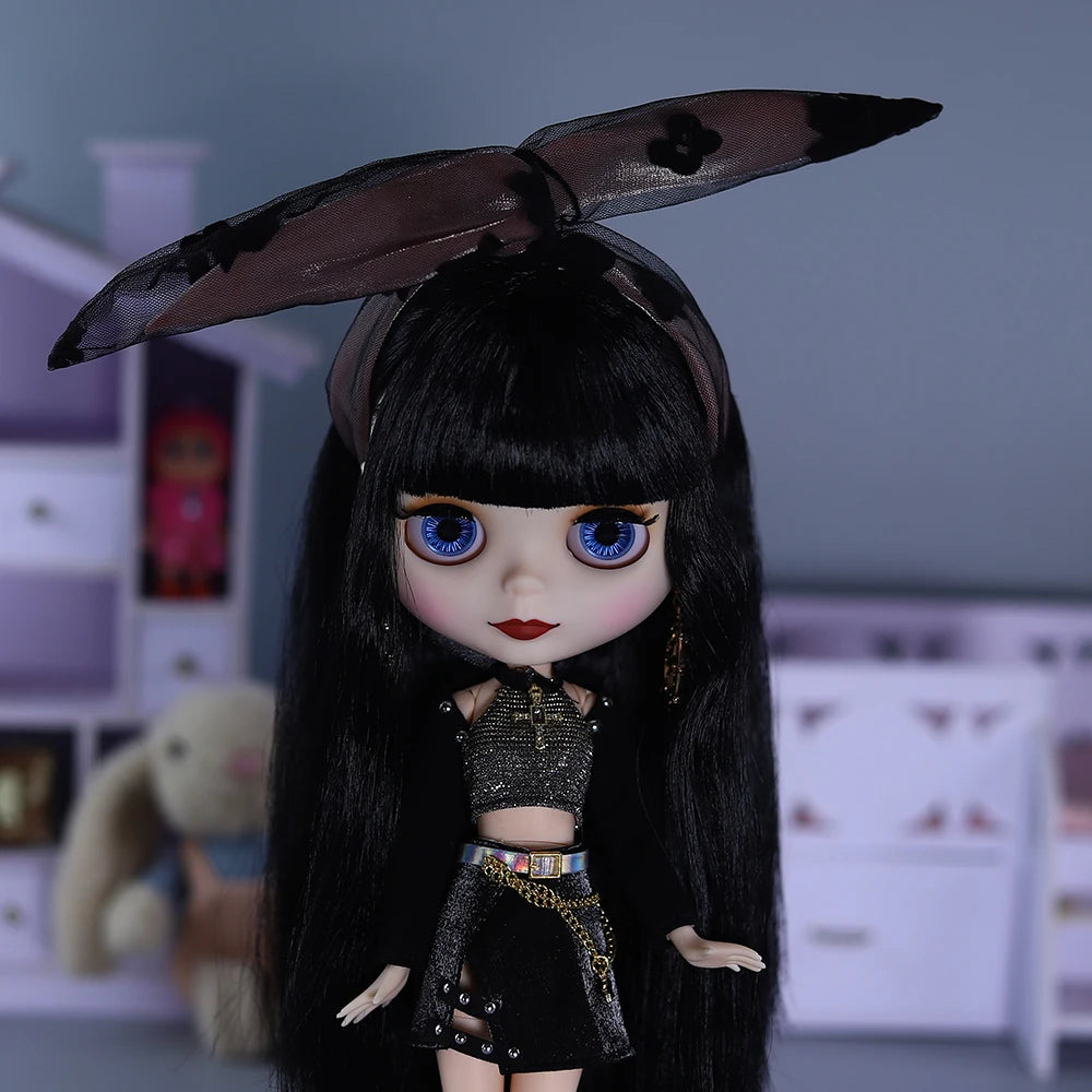 ICY DBS Blyth 1/6 Doll 30cm White Skin Matte Face Spicy Girl Set Cool Girl BJD Doll Full Set SD