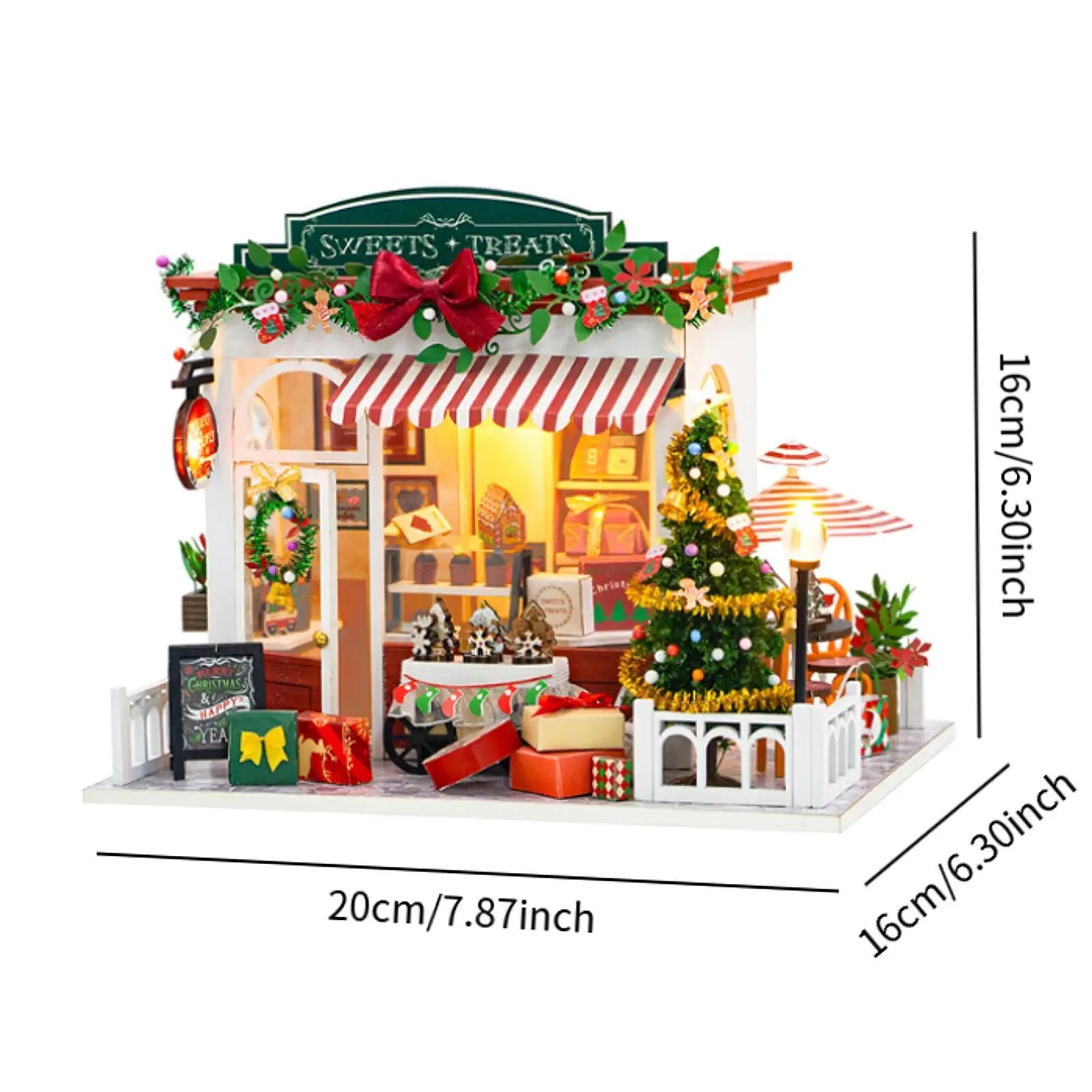 DIY Miniature Dollhouse Crafts Mini House Building Kits for Home Hobby Gifts