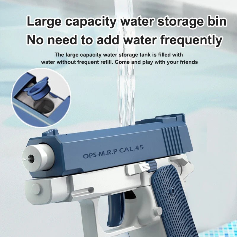 Summer Water Gun High-pressure Large-capacity Full Automatic Shooting Children Beach Swimm Pool