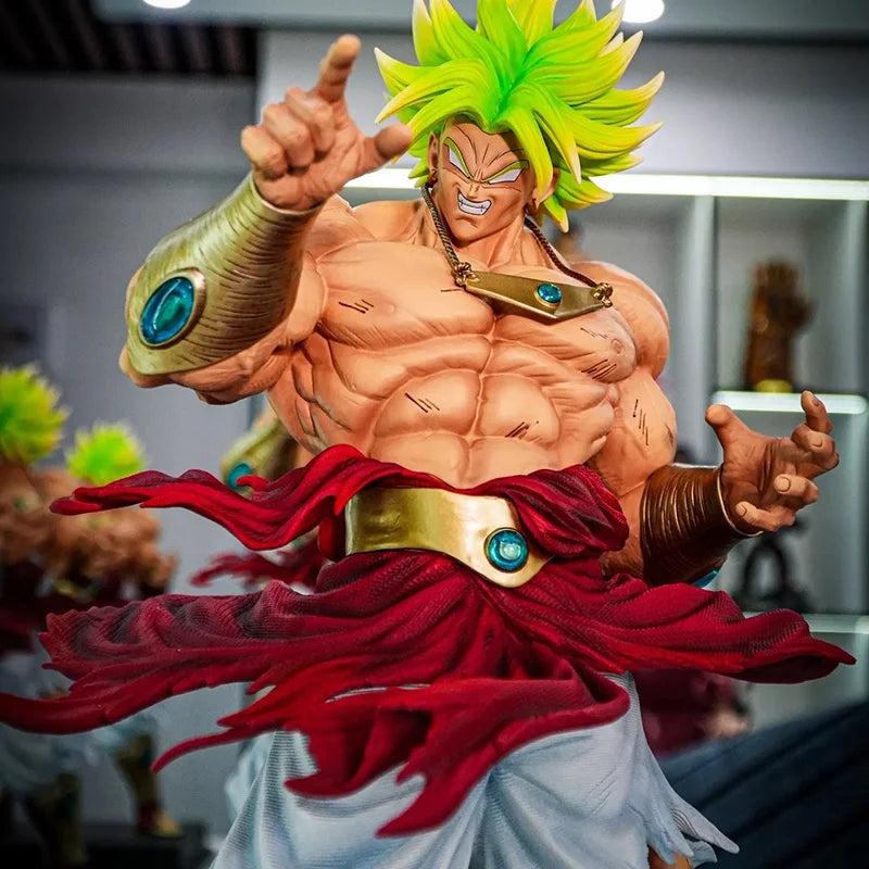 In Stock Jt Toys 50cm Dragon Ball Anime Figure Super Saiyan Broli Figures Pvc Statue Collection