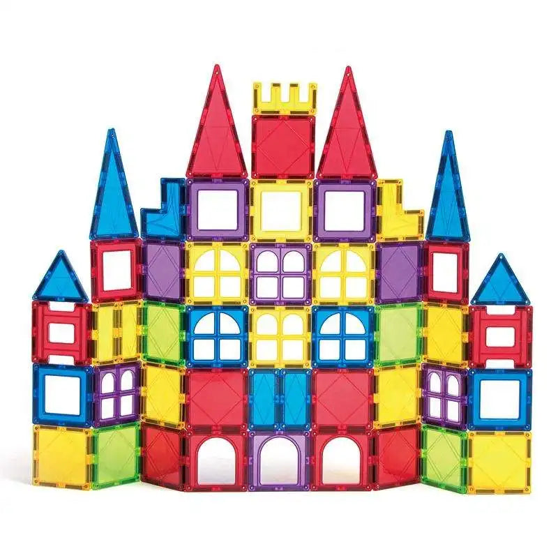 Magplayer Magnetic Building Blocks Construction Strong Magnet Tiles Children Montessori