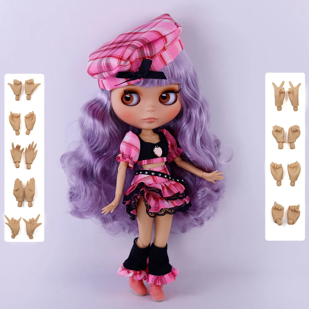 ICY DBS Blyth Doll 1/6 Joint 30cm Special Price 30 cm tan Skin Matte face Girl Doll BJD Toy Gift