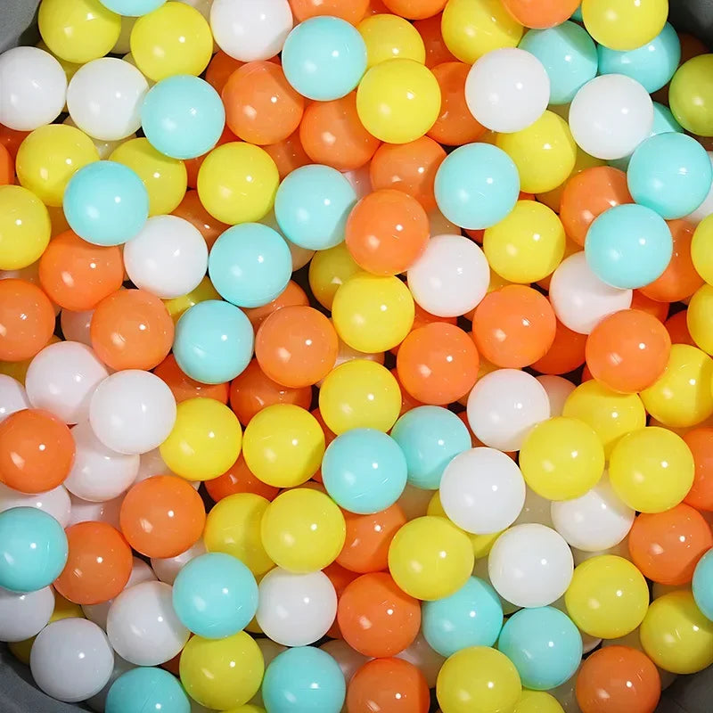 NEW 100Pcs Colors Baby Plastic Balls Children Eco-Friendly Funny Water Pool Ocean Wave Ball
