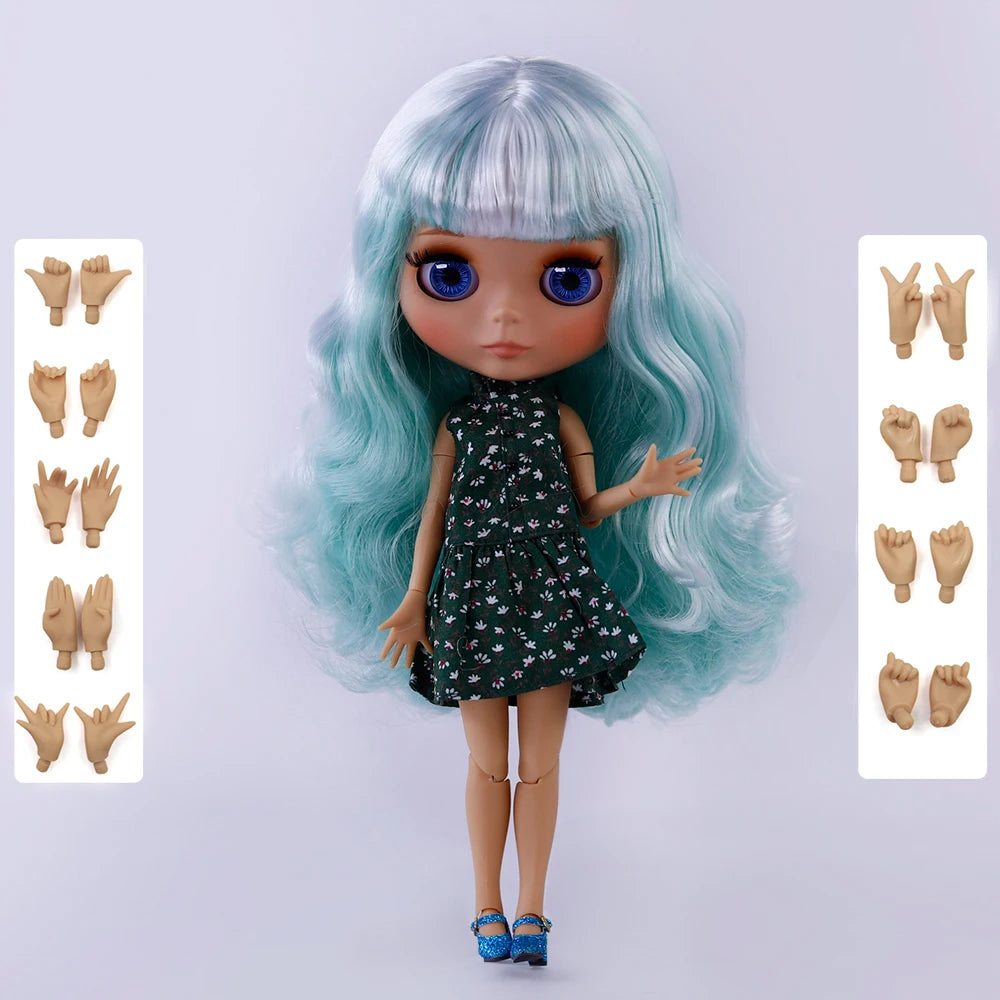 ICY DBS Blyth Doll 1/6 Joint 30cm Special Price 30 cm tan Skin Matte face Girl Doll BJD Toy Gift