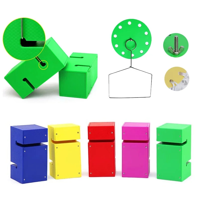 Outdoor Games Kids Toys Boys Girls Sensory System Training Adult Build Tower Block Together Team Building