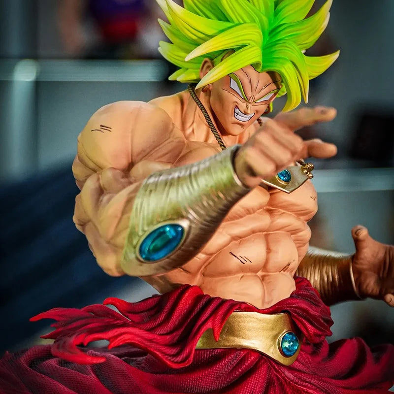 In Stock Jt Toys 50cm Dragon Ball Anime Figure Super Saiyan Broli Figures Pvc Statue Collection