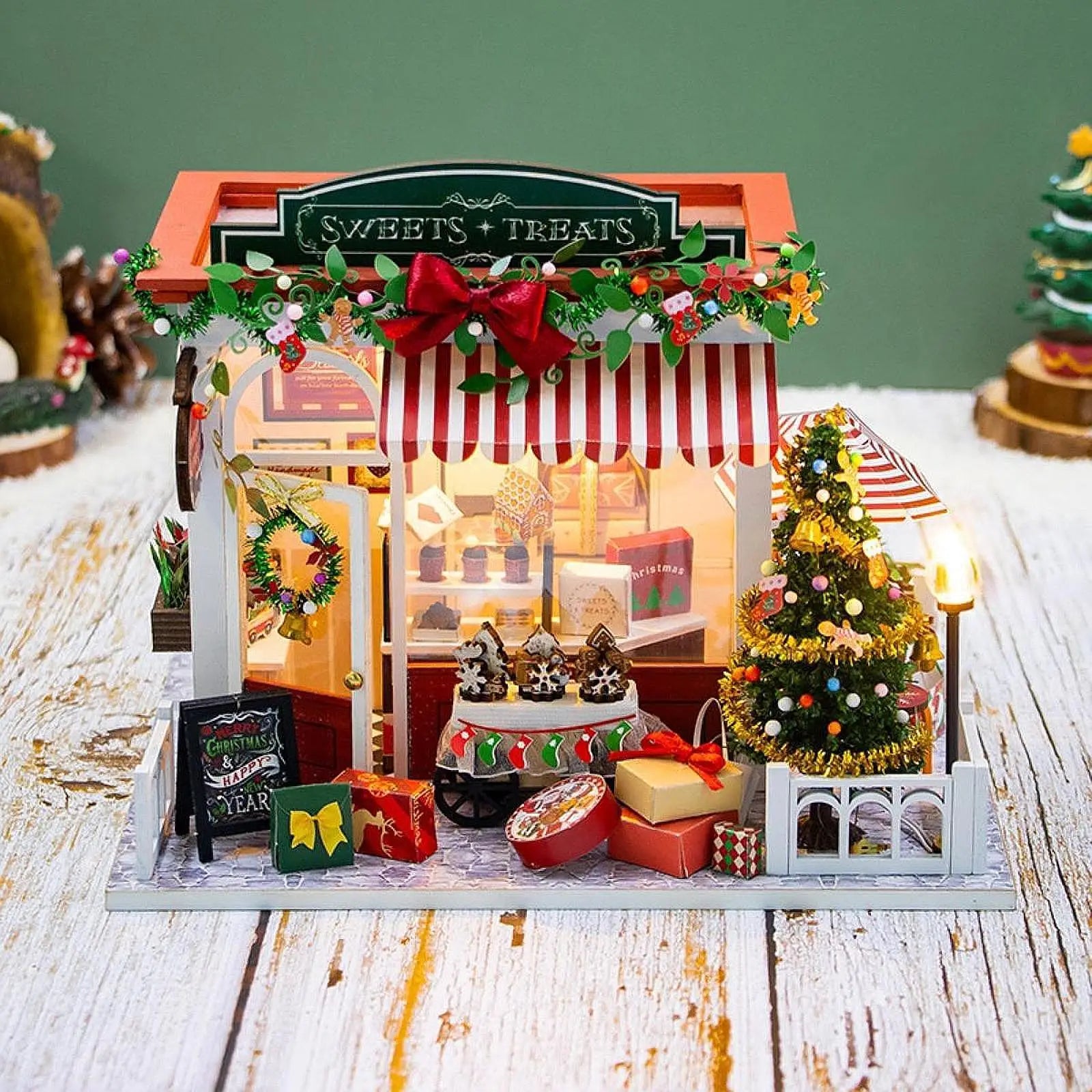 DIY Miniature Dollhouse Crafts Mini House Building Kits for Home Hobby Gifts
