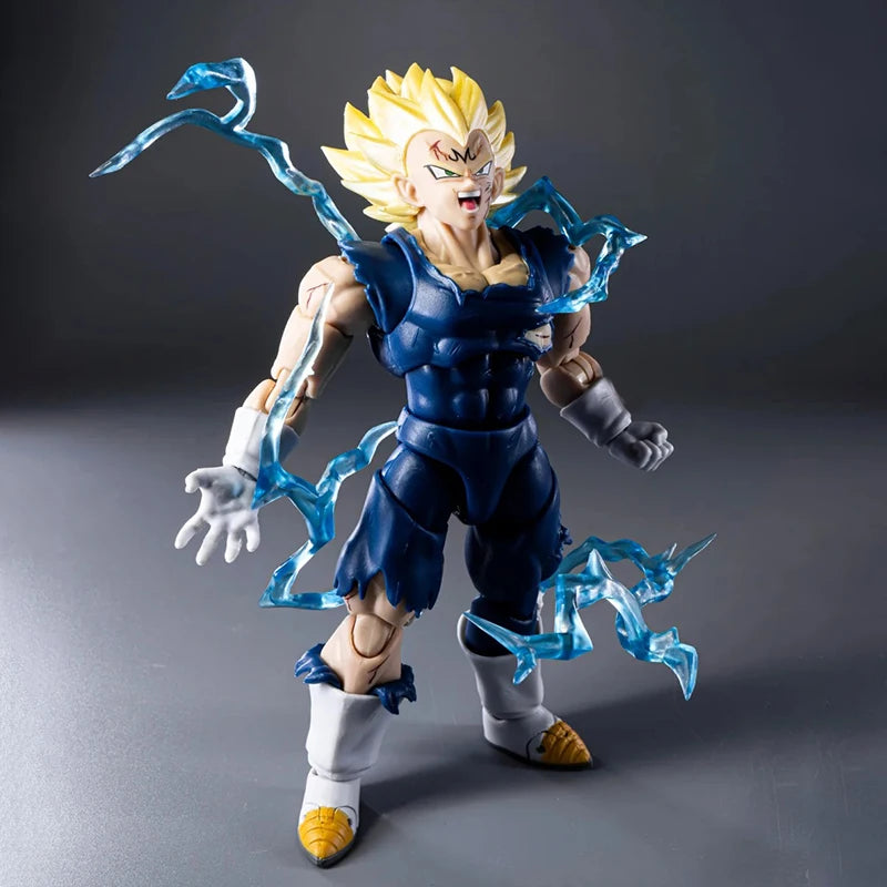 In Stock Black Hole Toys&TK Dragon Ball Anime Figure SHF SSJ Majin Vegeta Full Power Action Figures