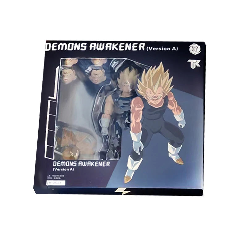 In Stock Black Hole Toys&TK Dragon Ball Anime Figure SHF SSJ Majin Vegeta Full Power Action Figures