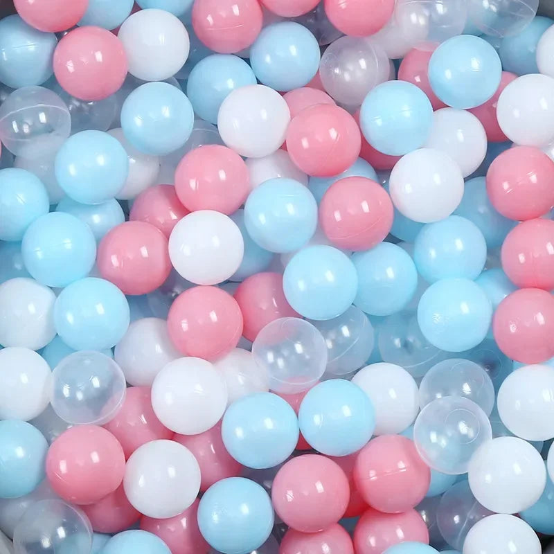 NEW 100Pcs Colors Baby Plastic Balls Children Eco-Friendly Funny Water Pool Ocean Wave Ball