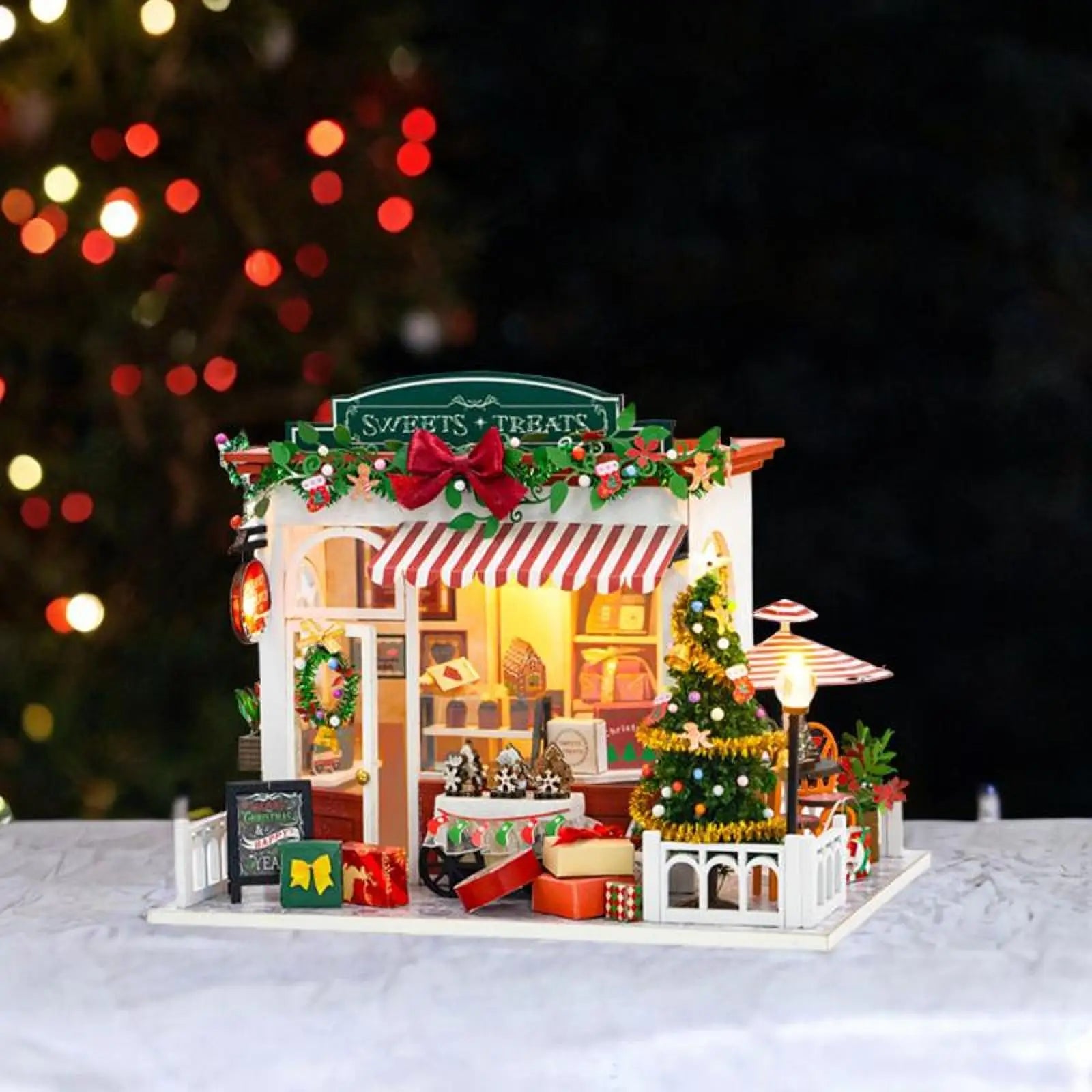 DIY Miniature Dollhouse Crafts Mini House Building Kits for Home Hobby Gifts