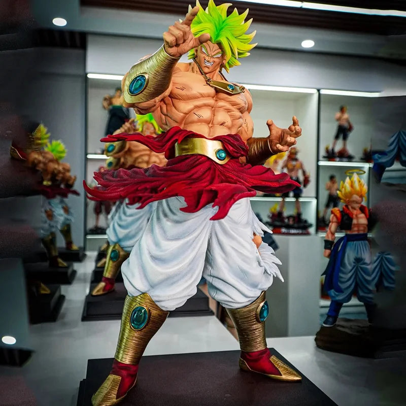In Stock Jt Toys 50cm Dragon Ball Anime Figure Super Saiyan Broli Figures Pvc Statue Collection