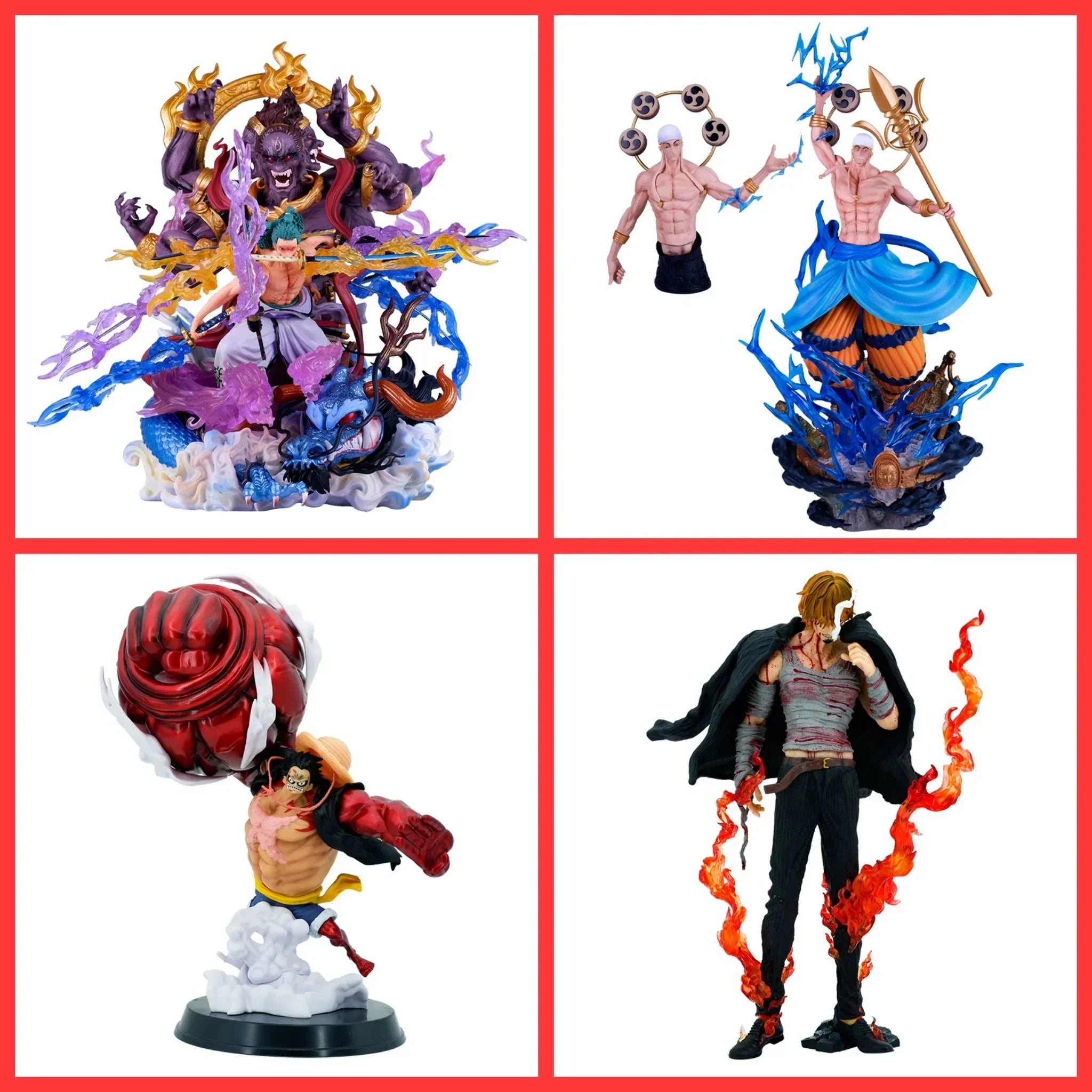 One Piece Anime Figure Mystery Box Random Character Blind Box Shanks Luffy Zoro Nami