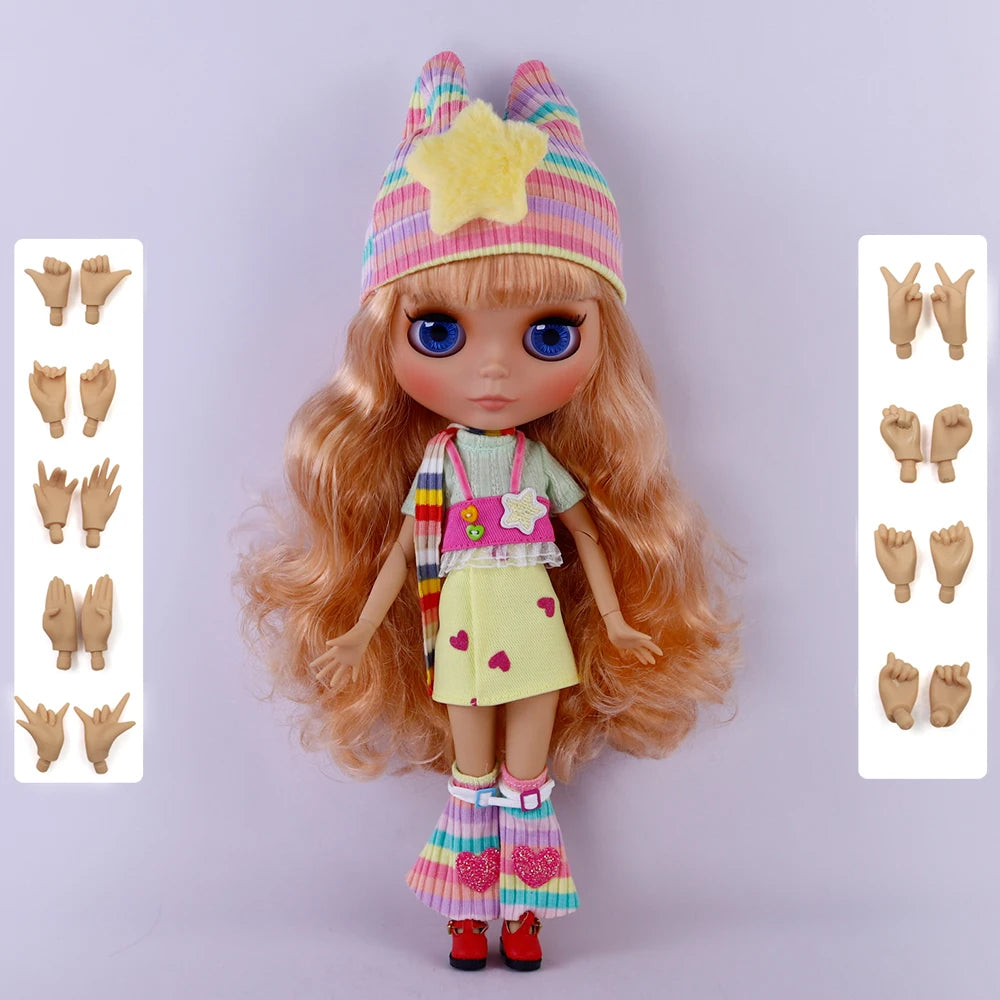 ICY DBS Blyth Doll 1/6 Joint 30cm Special Price 30 cm tan Skin Matte face Girl Doll BJD Toy Gift